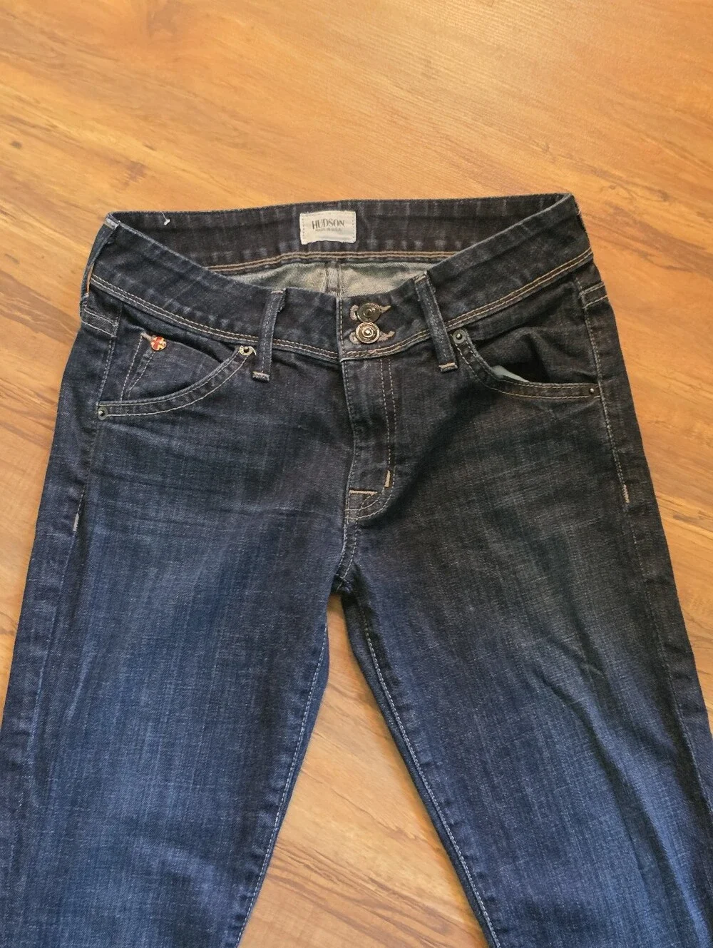 Hudson Jeans Dark Blue Boot Cut Jeans